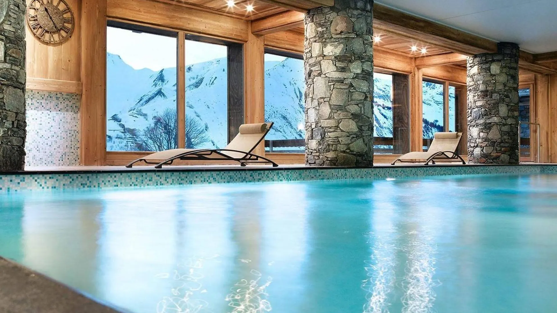 Lägenhet Location Luxe Avec Piscine, Spa, Parking Et Wifi - Fr-1-461-12 Saint-Martin-de-Belleville